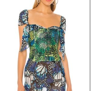 Kim shui butterfly bustier